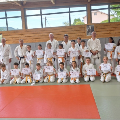 Remise de ceinture le 16 juin